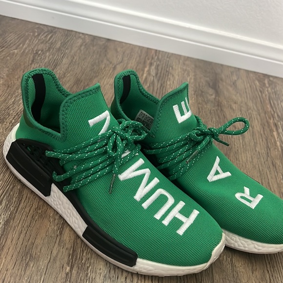 Adidas PW Human Race Green Sneakers Mens Shoes Size 8.5 - Picture 6 of 6